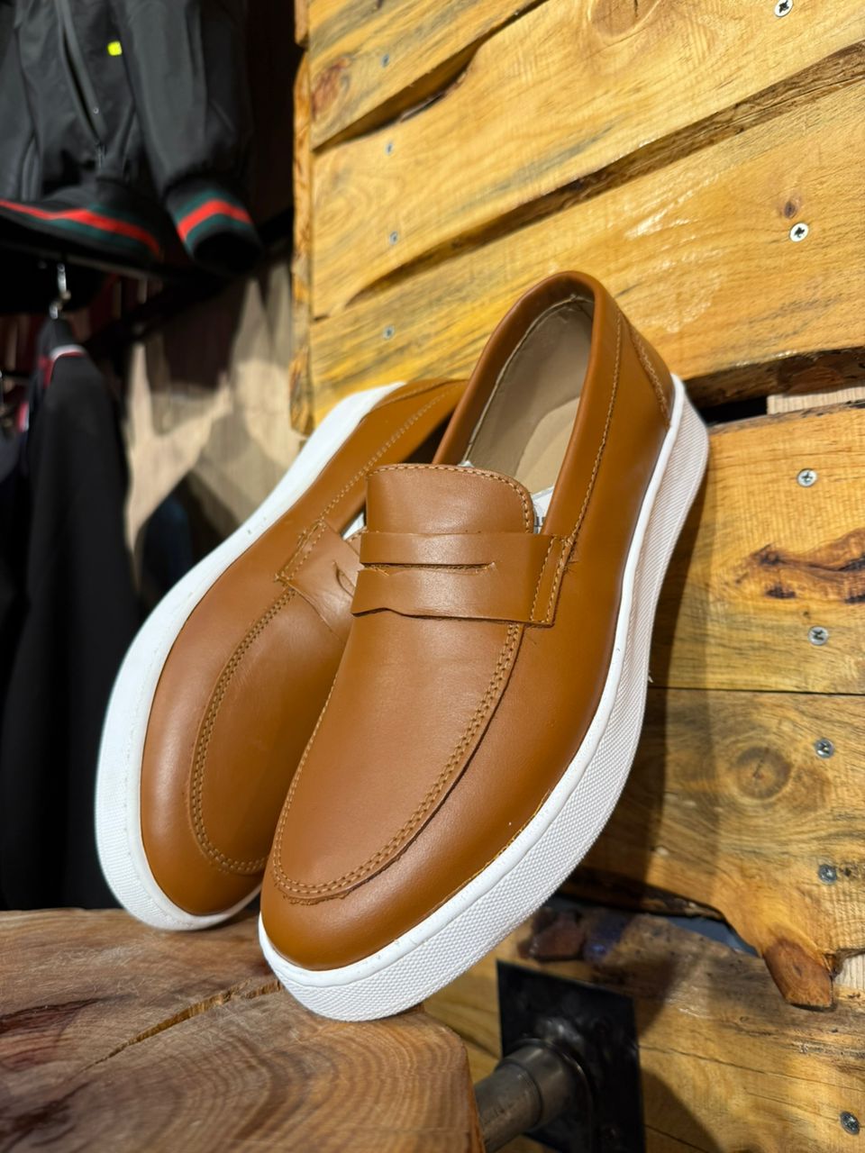 mocassin cuir veritable (meilleur qualité)