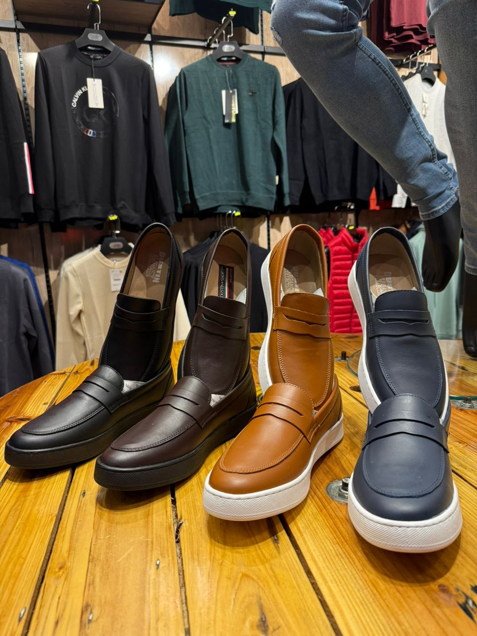 mocassin cuir veritable (meilleur qualité)